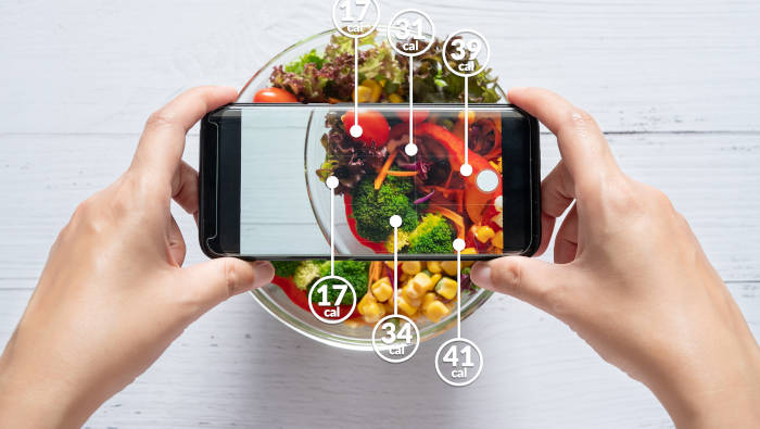 Eine Ernährungs-App hilft, das richtige zu essen