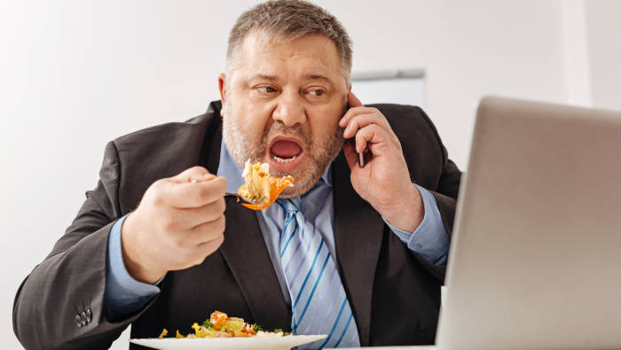 Stress und Essen - so wird man dick